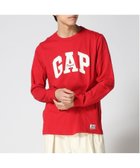 【ギャップ/GAP】のエブリディ ソフト GAPロゴTシャツ 人気、トレンドファッション・服の通販 founy(ファニー) ファッション Fashion レディースファッション Fashion for Women トップス・カットソー Cut & Sew Tops シャツ・ブラウス・オフィスカジュアル Elegant Blouses & Button-Ups ロングTシャツ・Tシャツ Longline T-Shirts & Tees ストレート Straight, Straight Cut フィット Fit, Slim Fit フロント Front, Front Design リラックス Relax, Relaxed Fit 長袖 Long Sleeve, Full Sleeve thumbnail MODERN_RED_2|ID: prp329100004780951 ipo3291000000034686542