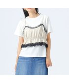 【ビームス ウイメン/BEAMS】のレース サテン ビスチェ * Tシャツ 人気、トレンドファッション・服の通販 founy(ファニー) ファッション Fashion レディースファッション Fashion for Women トップス・カットソー Cut & Sew Tops シャツ・ブラウス・オフィスカジュアル Elegant Blouses & Button-Ups ロングTシャツ・Tシャツ Longline T-Shirts & Tees ビスチェ Bustiers & Corset Tops / Layered Bustier Style サテン Satin, Glossy Fabric シンプル Simple, Minimal タイトスカート Pencil Skirt, Tight Skirt タンク Tank Top, Sleeveless Top ダウン Down, Puffer トレンド Trend, Trending Now ビスチェ Bustier, Corset Top フィット Fit, Slim Fit フェミニン Feminine, Girly ベーシック Basic, Essential ボックス Boxy, Box Shape ランジェリー Lingerie, Intimate Wear レース Lace, Lace Fabric thumbnail BEIGE|ID: prp329100004780988 ipo3291000000034686970