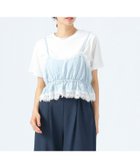 【ビームス ウイメン/BEAMS】のレース サテン ビスチェ * Tシャツ 人気、トレンドファッション・服の通販 founy(ファニー) ファッション Fashion レディースファッション Fashion for Women トップス・カットソー Cut & Sew Tops シャツ・ブラウス・オフィスカジュアル Elegant Blouses & Button-Ups ロングTシャツ・Tシャツ Longline T-Shirts & Tees ビスチェ Bustiers & Corset Tops / Layered Bustier Style サテン Satin, Glossy Fabric シンプル Simple, Minimal タイトスカート Pencil Skirt, Tight Skirt タンク Tank Top, Sleeveless Top ダウン Down, Puffer トレンド Trend, Trending Now ビスチェ Bustier, Corset Top フィット Fit, Slim Fit フェミニン Feminine, Girly ベーシック Basic, Essential ボックス Boxy, Box Shape ランジェリー Lingerie, Intimate Wear レース Lace, Lace Fabric thumbnail SAX|ID: prp329100004780988 ipo3291000000034686971