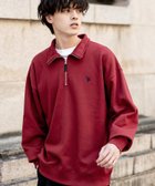 【ロッキーモンロー/Rocky Monroe】のU.S. POLO ASSN. オーバーサイズ裏起毛ワンポイントロゴ刺繍ハーフジップスウェット 人気、トレンドファッション・服の通販 founy(ファニー) ファッション Fashion レディースファッション Fashion for Women トップス・カットソー Cut & Sew Tops レディースパーカー・カジュアルフーディー Casual Hoodies & Sweatshirts スウェット・クルーネックトップス Sweatshirts & Crewnecks / Relaxed Fit Sweat Tops インナー Innerwear 切替 Switching, Contrast Panel シンプル Simple, Minimal スウェット / スエット Sweatshirt, Sweatwear スポーツ Sports, Activewear バランス Balance, Style Balance プレーン Plain, Simple 別注 Limited Edition, Custom Order メンズ Men's, Menswear リラックス Relax, Relaxed Fit ワイド Wide, Wide Fit ワンポイント One Point, Statement Accent 再入荷 Restock / Back in Stock おすすめ Recommended / Our Picks エレガント 上品 Elegant thumbnail レッド|ID: prp329100004780989 ipo3291000000034843870