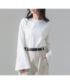 【ビームス ウイメン/BEAMS】のフレアスリーブ プルオーバー WHITE|ID: prp329100004781028 ipo3291000000034687208