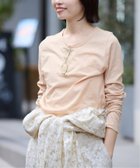 【スローブ イエナ/SLOBE IENA】のシアー天竺クルーネックロンTEE 人気、トレンドファッション・服の通販 founy(ファニー) ファッション Fashion レディースファッション Fashion for Women トップス・カットソー Cut & Sew Tops ロングTシャツ・Tシャツ Longline T-Shirts & Tees 2026年 2026 インナー Innerwear コンパクト Compact, Small Size シアー Sheer, See-Through thumbnail ベージュ|ID: prp329100004781094 ipo3291000000035181966