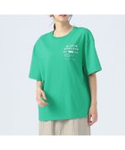 【ビームス ウイメン/BEAMS】の【EXCLUSIVE】ハッピーハンバーグ チャイナ Tシャツ GREEN|ID: prp329100004781106 ipo3291000000034811865