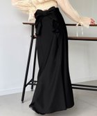 【ジュノア/JUNOAH】のバックリボンマーメイドスカート(裏地無し) 人気、トレンドファッション・服の通販 founy(ファニー) ファッション Fashion レディースファッション Fashion for Women スカート Skirts thumbnail ブラック|ID: prp329100004781131 ipo3291000000034688046