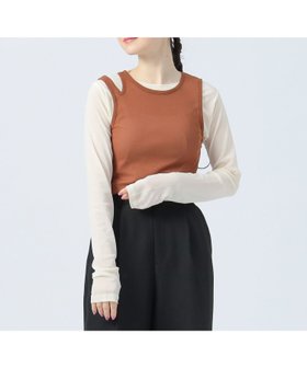 【ビームス ウイメン/BEAMS】の変形 タンクトップ * シアー プルオーバー (セットアイテム) 人気、トレンドファッション・服の通販 founy(ファニー) ファッション Fashion レディースファッション Fashion for Women トップス・カットソー Cut & Sew Tops カジュアルプルオーバー・ニットトップス Pullovers & Knit Tops / Casual Pullovers インナー Innerwear カットソー Cut and Sewn Top シアー Sheer, See-Through シンプル Simple, Minimal ジャケット Jacket, Outerwear ストレート Straight, Straight Cut タンク Tank Top, Sleeveless Top フィット Fit, Slim Fit ベスト Vest, Waistcoat |ID:prp329100004781139