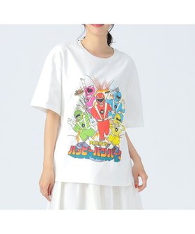 【ビームス ウイメン/BEAMS】の【EXCLUSIVE】ハッピーハンバーグ スーパーヒーロー Tシャツ 人気、トレンドファッション・服の通販 founy(ファニー) ファッション Fashion レディースファッション Fashion for Women トップス・カットソー Cut & Sew Tops シャツ・ブラウス・オフィスカジュアル Elegant Blouses & Button-Ups ロングTシャツ・Tシャツ Longline T-Shirts & Tees イラスト Illustration |ID:prp329100004781231