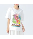 【ビームス ウイメン/BEAMS】の【EXCLUSIVE】ハッピーハンバーグ スーパーヒーロー Tシャツ 人気、トレンドファッション・服の通販 founy(ファニー) ファッション Fashion レディースファッション Fashion for Women トップス・カットソー Cut & Sew Tops シャツ・ブラウス・オフィスカジュアル Elegant Blouses & Button-Ups ロングTシャツ・Tシャツ Longline T-Shirts & Tees イラスト Illustration thumbnail OFF WHITE|ID: prp329100004781231 ipo3291000000034850185