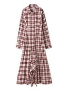 【スナイデル/SNIDEL】の【SNIDEL/Prentiss】チェックアシメシャツワンピース 人気、トレンドファッション・服の通販 founy(ファニー) ファッション Fashion レディースファッション Fashion for Women ワンピース Dresses シャツワンピース / 1枚で着映えコーデ Shirt Dresses アウトドア Outdoor Clothing イエロー Yellow コラボ Collaboration, Collab ストレート Straight, Straight Cut スリット Slit, Slit Detail チェック Check, Plaid, Tartan 長袖 Long Sleeve, Full Sleeve パターン Pattern, Design Print フリル Frill, Ruffle ロング Long, Long-Length ワーク Workwear, Utility Style おすすめ Recommended / Our Picks thumbnail PNK[066]|ID: prp329100004781255 ipo3291000000034688980