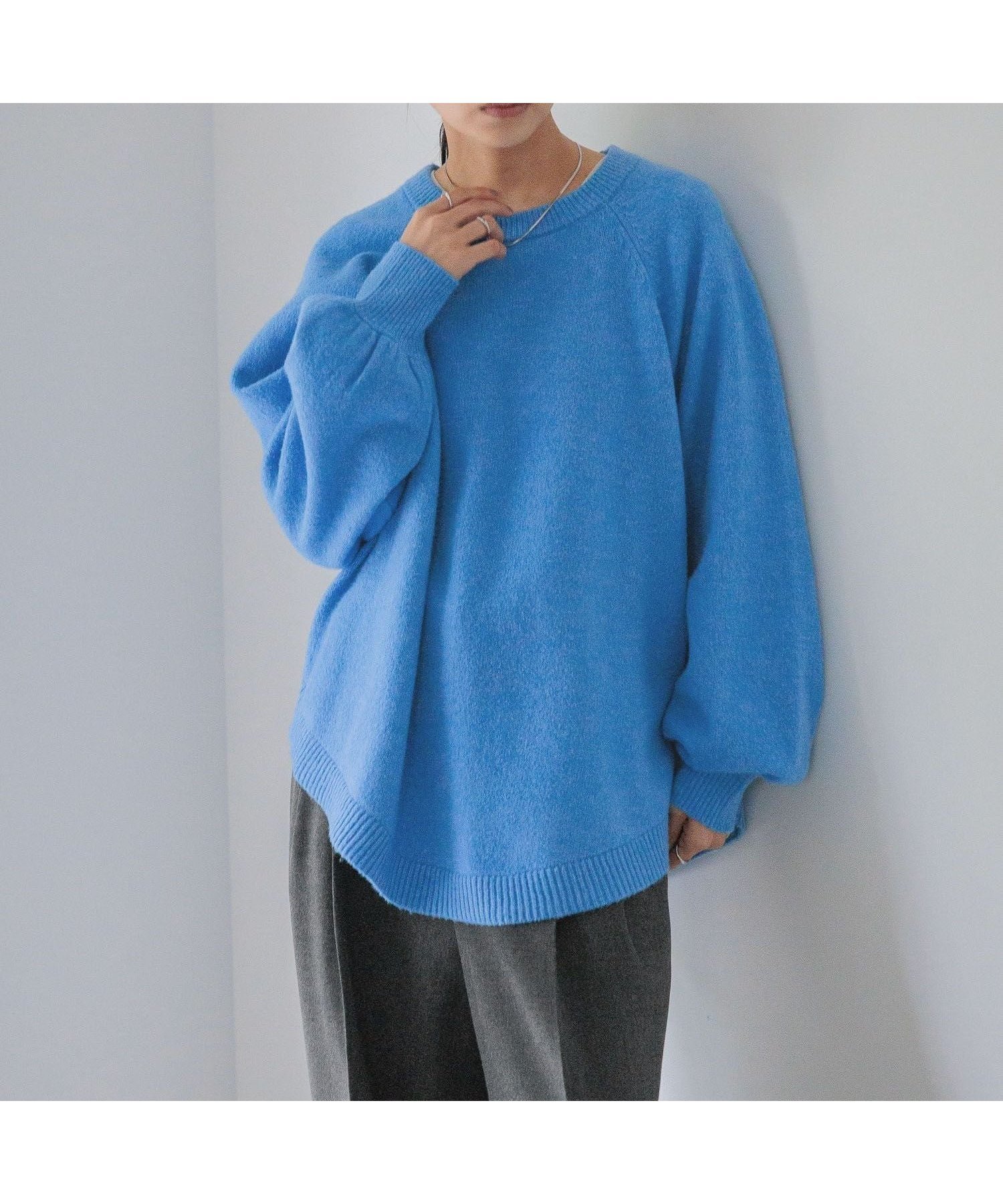 【ローリーズファーム/LOWRYS FARM】のシャツテイルニットプルオーバー 人気、トレンドファッション・服の通販 founy(ファニー) 　ファッション　Fashion　レディースファッション　Fashion for Women　トップス・カットソー　Cut & Sew Tops　ニット　Knit Tops & Sweaters　シャツ・ブラウス・オフィスカジュアル　Elegant Blouses & Button-Ups　カジュアルプルオーバー・ニットトップス　Pullovers & Knit Tops / Casual Pullovers　スラックス　Slacks, Dress Pants　デニム　Denim, Jeans Material　ワイド　Wide, Wide Fit　エレガント 上品　Elegant　 other-1|ID: prp329100004781263 ipo3291000000034689022