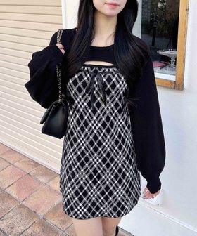 【イング/INGNI】の12Gデコルテオープンチェック柄切替ニットワンピ 人気、トレンドファッション・服の通販 founy(ファニー) ファッション Fashion レディースファッション Fashion for Women ワンピース Dresses ニットワンピース Knit Dresses 切替 Switching, Contrast Panel スマホ Smartphone, Mobile Device チェック Check, Plaid, Tartan デコルテ Décolleté, Neckline トレンド Trend, Trending Now フィット Fit, Slim Fit リボン Ribbon, Bow ロング Long, Long-Length 冬 Winter / This Winter おすすめ Recommended / Our Picks |ID:prp329100004781274