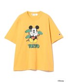 【ビームス ウイメン/BEAMS】の【別注】Champion / ミッキー Tシャツ 人気、トレンドファッション・服の通販 founy(ファニー) ファッション Fashion レディースファッション Fashion for Women トップス・カットソー Cut & Sew Tops シャツ・ブラウス・オフィスカジュアル Elegant Blouses & Button-Ups ロングTシャツ・Tシャツ Longline T-Shirts & Tees スポーツ Sports, Activewear プリント Print, Printed Pattern 別注 Limited Edition, Custom Order thumbnail YELLOW|ID: prp329100004781297 ipo3291000000035025892