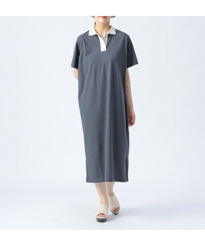 【ビームス ウイメン/BEAMS】の配色 ポロ ワンピース インテリア・キッズ・メンズ・レディースファッション・服の通販 founy(ファニー) https://founy.com/ ファッション Fashion レディースファッション Fashion for Women ワンピース Dresses サンダル Sandals, Summer Shoes シューズ Shoes, Footwear リラックス Relax, Relaxed Fit 半袖 Short Sleeve, Half Sleeve |ID: prp329100004781298 ipo3291000000034689239