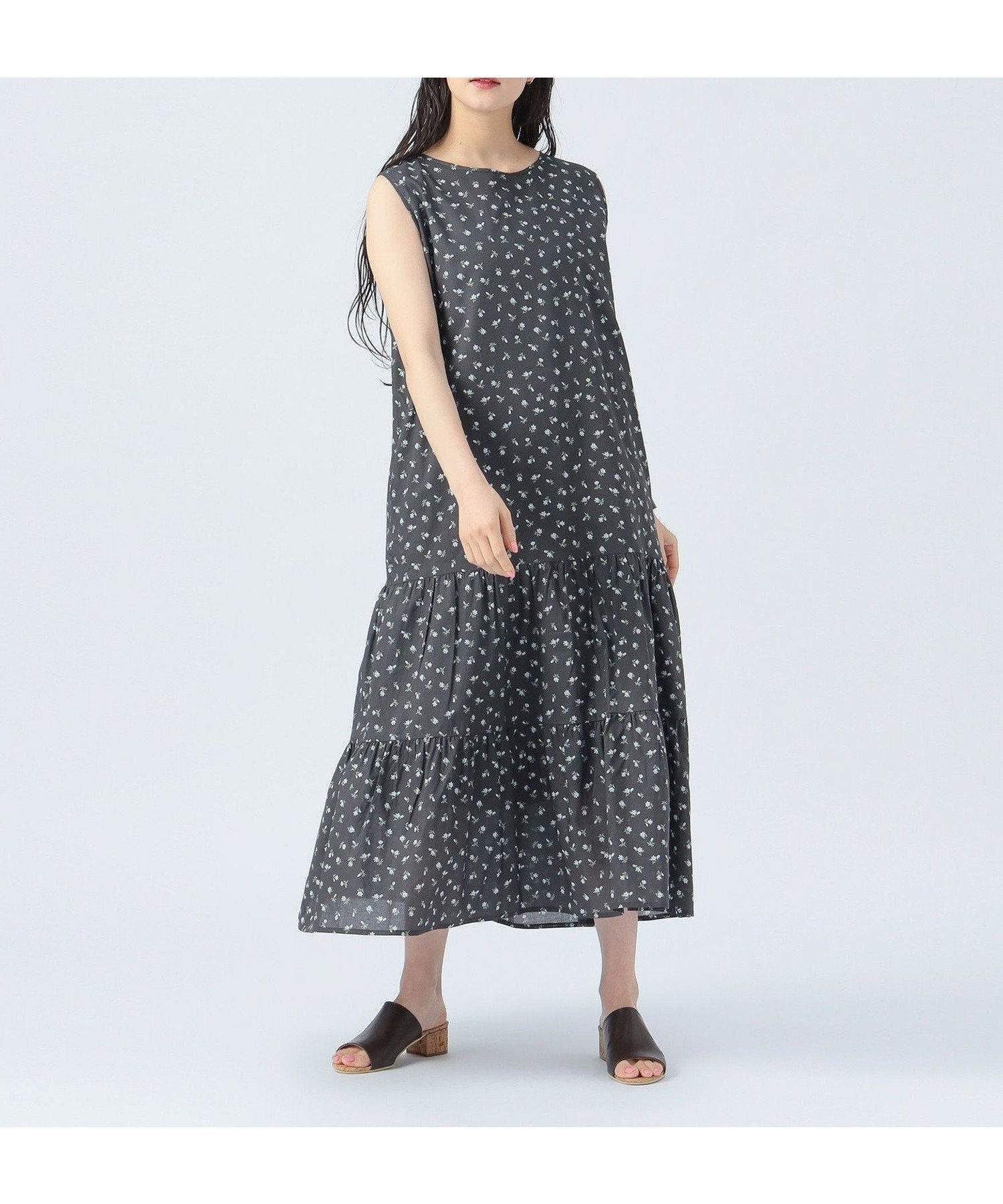 【ビームス ウイメン/BEAMS】のヴィンテージライク フラワー ティアード ワンピース インテリア・キッズ・メンズ・レディースファッション・服の通販 founy(ファニー) ファッション Fashion レディースファッション Fashion for Women ワンピース Dresses アクセサリー Fashion Accessories エアリー Airy Texture ヴィンテージ Vintage Style サンダル Sandals, Summer Shoes ジャケット Jacket, Outerwear スニーカー Sneakers, Trainers ティアード Tiered, Tiered Style ティアードワンピース Tiered Dress, Flared Dress デニム Denim, Jeans Material トレンド Trend, Trending Now フラワー Flower, Floral プリント Print, Printed Pattern ミックス Mix, Mixed Style リラックス Relax, Relaxed Fit BLACK|ID: prp329100004781300 ipo3291000000034689252