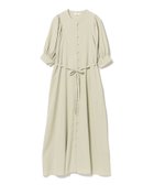 【ビームス ウイメン/BEAMS】の麻朝 ギャザー ワンピース LIGHT GREY|ID: prp329100004781323 ipo3291000000034689400