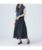 【ビームス ウイメン/BEAMS】のニットベスト * ギャザースカート(セットアイテム) NAVY×NAVY|ID: prp329100004781324 ipo3291000000034689414