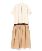 【ビームス ウイメン/BEAMS】のドッキング配色ワンピース(0212CL) 人気、トレンドファッション・服の通販 founy(ファニー) ファッション Fashion レディースファッション Fashion for Women ワンピース Dresses ギャザー Gathered, Ruffled ショルダー Shoulder, Shoulder Strap スタンダード Standard, Basic ドッキング Docking, Mixed Material ドロップ Drop Shoulder, Dropped Style バランス Balance, Style Balance パーティ Party, Party Style エレガント 上品 Elegant 人気 Popular, Best Seller ビジネス 仕事 通勤 Business / Work / Commuting thumbnail IVORY|ID: prp329100004781346 ipo3291000000034951504