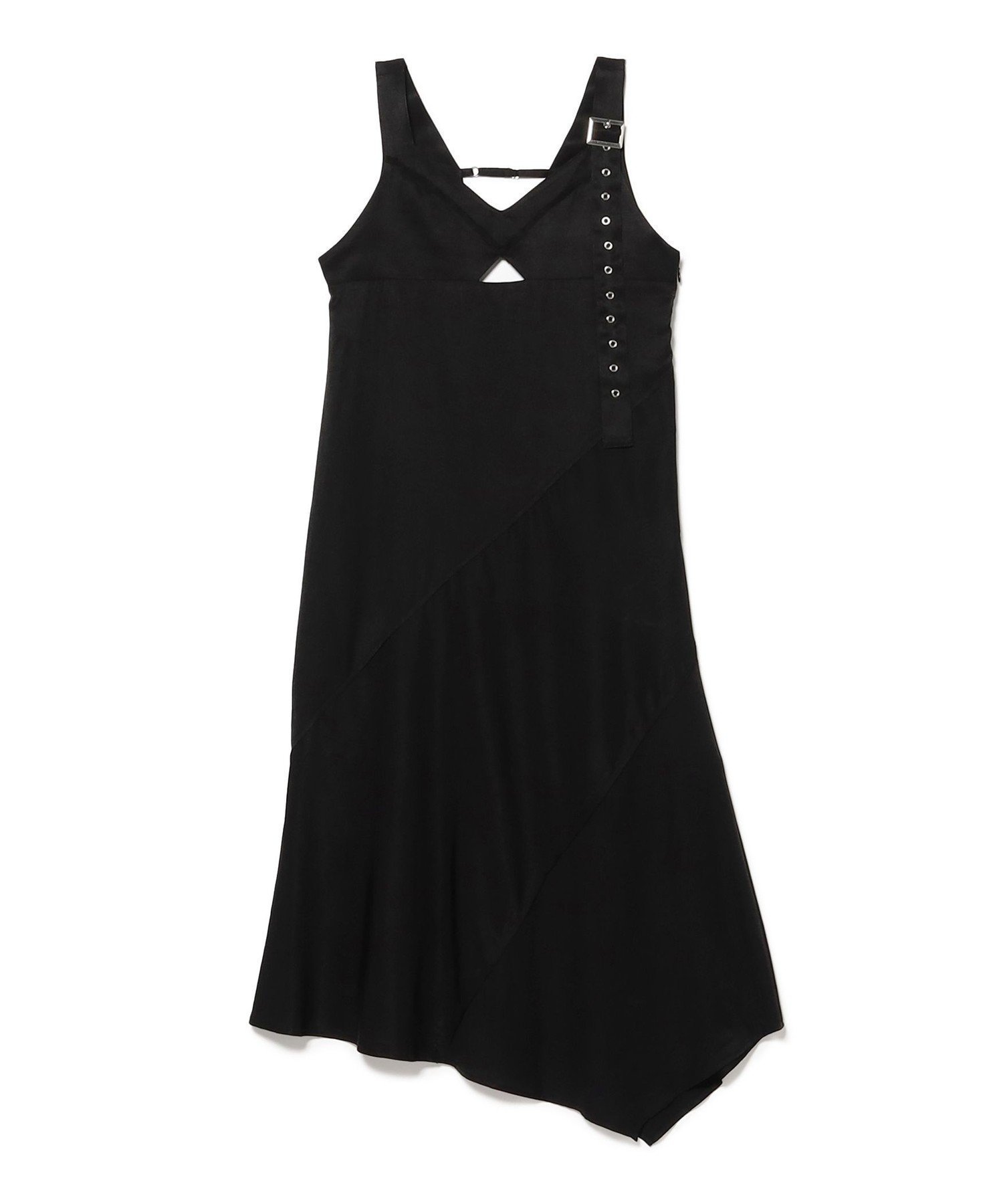 【ビームス ウイメン/BEAMS】のベルト ストラップ ワンピース インテリア・キッズ・メンズ・レディースファッション・服の通販 founy(ファニー) ファッション Fashion レディースファッション Fashion for Women ワンピース Dresses ベルト&ウエストマーク Belts & Waist Accessories おすすめ Recommended / Our Picks ジャケット Jacket, Outerwear ノースリーブ Sleeveless, No-Sleeve バイアス Bias, Diagonal Cut フレア Flare, Flared ラップ Wrap, Wrap Design BLACK|ID: prp329100004781355 ipo3291000000034689624