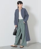 【ビームス ウイメン/BEAMS】のスキッパー風 シャツワンピース NAVY×BEIGE2|ID: prp329100004781396 ipo3291000000034689945