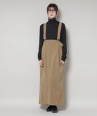 【ナノ ユニバース/nano universe】のストレッチ起毛ジャンパースカート(セットアップ可) カーキベージュ6|ID:prp329100004781405