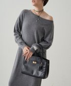 【パルグループ/PAL GROUP】の【Loungedress】ウールカシミヤニットワンピース 人気、トレンドファッション・服の通販 founy(ファニー) ファッション Fashion レディースファッション Fashion for Women ワンピース Dresses フォーマル・パーティードレス・結婚式用ドレス Elegant & Casual Dresses ニットワンピース Knit Dresses シンプル Simple, Minimal リラックス Relax, Relaxed Fit 再入荷 Restock / Back in Stock おすすめ Recommended / Our Picks エレガント 上品 Elegant thumbnail グレー|ID: prp329100004781414 ipo3291000000034690057