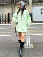 【リリーブラウン/Lily Brown】のフリースワンピース 人気、トレンドファッション・服の通販 founy(ファニー) ファッション Fashion レディースファッション Fashion for Women ワンピース Dresses おすすめ Recommended / Our Picks コクーン Cocoon, Cocoon Silhouette スマート Smart, Elegant トレンド Trend, Trending Now ドローストリング Drawstring, Pull Cord フィット Fit, Slim Fit フレア Flare, Flared リラックス Relax, Relaxed Fit ロング Long, Long-Length 今季 This Season, Current Season A/W・秋冬 Autumn/Winter thumbnail MNT[021]|ID: prp329100004781450 ipo3291000000034690331