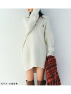 【リリーブラウン/Lily Brown】のLily Bearケーブルニットワンピース 人気、トレンドファッション・服の通販 founy(ファニー) ファッション Fashion レディースファッション Fashion for Women ワンピース Dresses ニットワンピース Knit Dresses クラシカル Classical, Vintage-Inspired スマート Smart, Elegant マフラー Scarf, Muffler レギンス Leggings, Stretch Pants ロング Long, Long-Length 冬 Winter / This Winter thumbnail IVR[003]|ID: prp329100004781452 ipo3291000000034690344