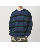 【ビューティ&ユース ユナイテッドアローズ/BEAUTY&YOUTH / UNITED ARROWS】のCGS. ボーダー スウェット クルーネック 人気、トレンドファッション・服の通販 founy(ファニー) ファッション Fashion レディースファッション Fashion for Women トップス・カットソー Cut & Sew Tops レディースパーカー・カジュアルフーディー Casual Hoodies & Sweatshirts スウェット・クルーネックトップス Sweatshirts & Crewnecks / Relaxed Fit Sweat Tops インナー Innerwear ウォッシュ Washed Finish スウェット / スエット Sweatshirt, Sweatwear バルーン Balloon, Balloon Silhouette ボーダー Border, Stripe リラックス Relax, Relaxed Fit ワンポイント One Point, Statement Accent thumbnail NAVY|ID: prp329100004781493 ipo3291000000034949105