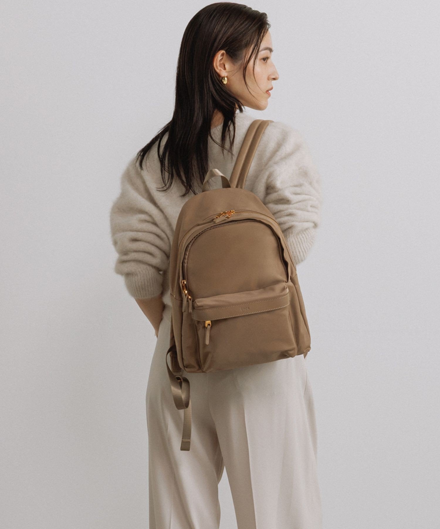 【ロペ/ROPE'】の【E POR】【撥水】 Pac Sac Mini(パックサック ミニ)【26SS/新型】/一部WEB限定 インテリア・キッズ・メンズ・レディースファッション・服の通販 founy(ファニー) 　ファッション　Fashion　レディースファッション　Fashion for Women　エレガント 上品　Elegant　キーホルダー　Keychain, Key Holder　コンパクト　Compact, Small Size　傘　Umbrella, Parasol　軽量　Lightweight, Ultra Light　ショルダー　Shoulder, Shoulder Strap　シルバー　Silver, Metallic Silver　シンプル　Simple, Minimal　スマホ　Smartphone, Mobile Device　フィット　Fit, Slim Fit　フォルム　Silhouette, Form　フラップ　Flap, Flap Pocket　ポケット　Pocket, Pocket Detail　ポーチ　Pouch, Small Case　メッシュ　Mesh, Net Fabric　リュック　Backpack, Rucksack　S/S・春夏　SS, Spring/Summer, Warm Season　夏　Summer　ビジネス 仕事 通勤　Business / Work / Commuting　2026年　2026　ベージュ(27)|ID: prp329100004781508 ipo3291000000034691217