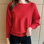 【ミニミニストア/miniministore】のニットトップス きれいめ 春 フィット 人気、トレンドファッション・服の通販 founy(ファニー) ファッション Fashion レディースファッション Fashion for Women トップス・カットソー Cut & Sew Tops ニット Knit Tops & Sweaters アクリル Acrylic Material イエロー Yellow シンプル Simple, Minimal セーター Sweater, Knitwear ニットソー Knit-Sewn, Cut & Sew Knit フィット Fit, Slim Fit ベーシック Basic, Essential 冬 Winter / This Winter 春 Spring 無地 Plain, Solid Color 長袖 Long Sleeve, Full Sleeve thumbnail レッド|ID: prp329100004781608 ipo3291000000034927461