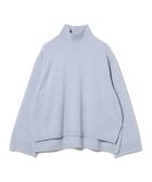 【デミルクス ビームス/Demi-Luxe BEAMS】のウール ナイロン ハイネック ニット 人気、トレンドファッション・服の通販 founy(ファニー) ファッション Fashion レディースファッション Fashion for Women トップス・カットソー Cut & Sew Tops ニット Knit Tops & Sweaters おすすめ Recommended / Our Picks シンプル Simple, Minimal スリット Slit, Slit Detail タイトスカート Pencil Skirt, Tight Skirt ハイネック High Neck, Mock Neck バランス Balance, Style Balance ベーシック Basic, Essential thumbnail SAX|ID: prp329100004781667 ipo3291000000034693262