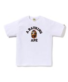 【ア ベイシング エイプ/A BATHING APE】の1ST CAMO COLLEGE TEE 人気、トレンドファッション・服の通販 founy(ファニー) ファッション Fashion レディースファッション Fashion for Women インナー Innerwear ショート Short, Short Length スリーブ Sleeve, Long Sleeve / Short Sleeve フロント Front, Front Design プリント Print, Printed Pattern ラバー Rubber, Rubber Sole thumbnail WHxOR|ID: prp329100004782020 ipo3291000000034919956