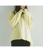 【グローバルワーク/GLOBAL WORK】の吉高由里子さん着用/フワフワHugmeクループルオーバー/577885 ペールイエロー62|ID: prp329100004782043 ipo3291000000035308863