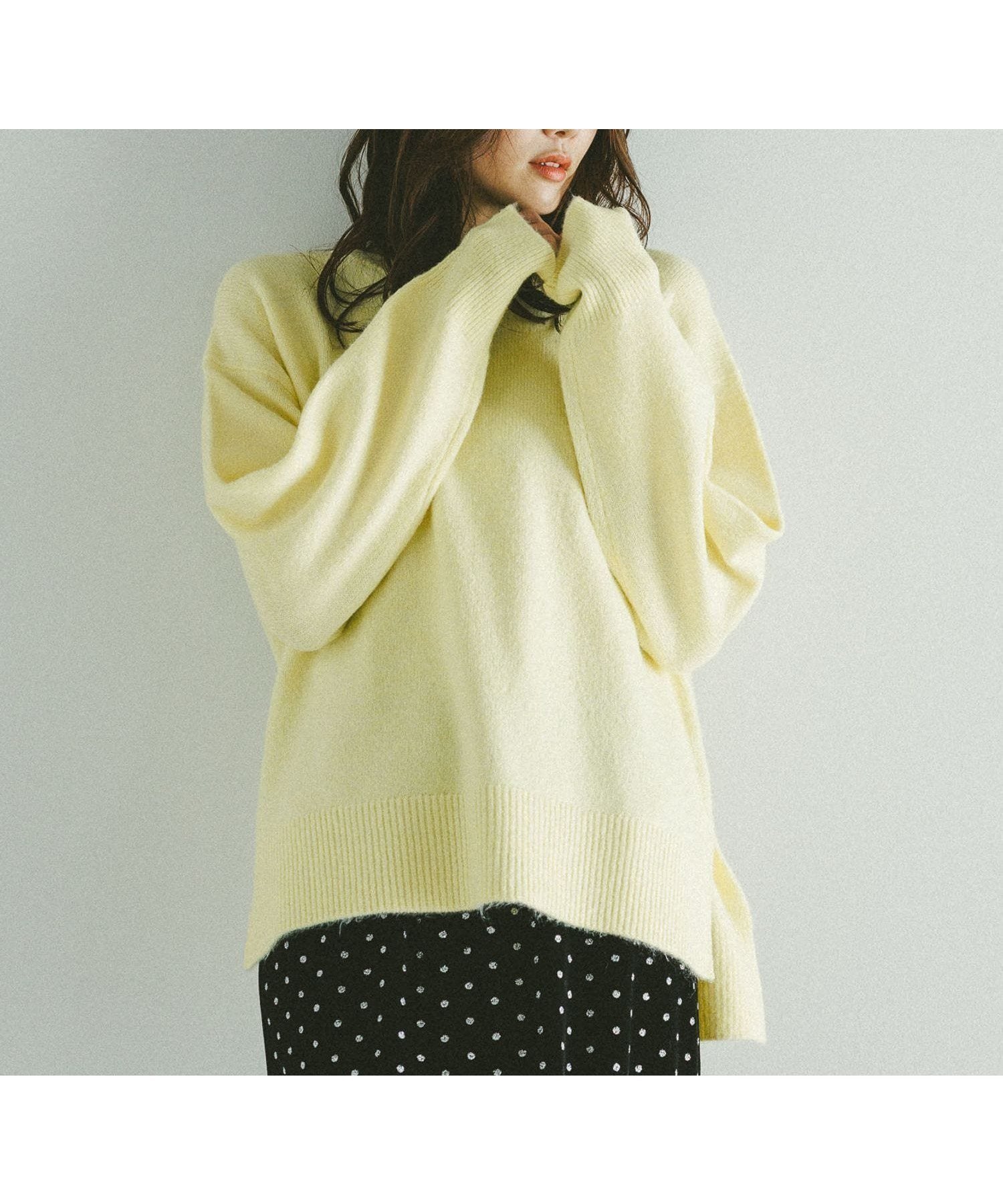 【グローバルワーク/GLOBAL WORK】のふわふわHugmeクループルオーバー/577885 インテリア・キッズ・メンズ・レディースファッション・服の通販 founy(ファニー) 　ファッション　Fashion　レディースファッション　Fashion for Women　トップス・カットソー　Cut & Sew Tops　カジュアルプルオーバー・ニットトップス　Pullovers & Knit Tops / Casual Pullovers　おすすめ　Recommended / Our Picks　ショート　Short, Short Length　ベロア　Velour, Soft Velvet　ベーシック　Basic, Essential　レギュラー　Regular, Standard Fit　ペールイエロー62|ID: prp329100004782043 ipo3291000000035536907