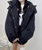 【イング/INGNI】のショート丈モンスターパフィブルゾン クロ|ID: prp329100004782067 ipo3291000000034698043