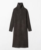 【ユナイテッドアローズ/UNITED ARROWS】のハーフジップ ニットワンピース -ウォッシャブル- A DAY IN THE LIFE DK.BROWN|ID: prp329100004782113 ipo3291000000035153177