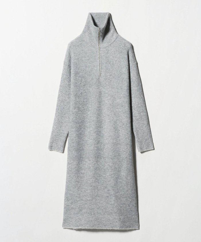 【ユナイテッドアローズ/UNITED ARROWS】のハーフジップ ニットワンピース ライトグレー -ウォッシャブル- A DAY IN THE LIFE インテリア・キッズ・メンズ・レディースファッション・服の通販 founy(ファニー) https://founy.com/ ファッション Fashion レディースファッション Fashion for Women ワンピース Dresses ニットワンピース Knit Dresses ウォッシャブル Machine Washable シンプル Simple, Minimal ジップ Zip, Zipper タートル Turtleneck, Turtle Collar トレンド Trend, Trending Now バランス Balance, Style Balance ワイド Wide, Wide Fit アウトレット Outlet / Clearance ビジネス 仕事 通勤 Business / Work / Commuting |ID: prp329100004782114 ipo3291000000035162158