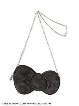 【ファーファー/FURFUR】のHELLO KITTYリボンバッグ 人気、トレンドファッション・服の通販 founy(ファニー) ファッション Fashion レディースファッション Fashion for Women バッグ Bags コンパクト Compact, Small Size ショルダー Shoulder, Shoulder Strap スマート Smart, Elegant チェーン Chain, Chain Strap プリント Print, Printed Pattern リボン Ribbon, Bow |ID:prp329100004782210