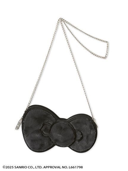 【ファーファー/FURFUR】のHELLO KITTYリボンバッグ 人気、トレンドファッション・服の通販 founy(ファニー) 　ファッション　Fashion　レディースファッション　Fashion for Women　バッグ　Bags　コンパクト　Compact, Small Size　ショルダー　Shoulder, Shoulder Strap　スマート　Smart, Elegant　チェーン　Chain, Chain Strap　プリント　Print, Printed Pattern　リボン　Ribbon, Bow　 other-1|ID: prp329100004782210 ipo3291000000034873002