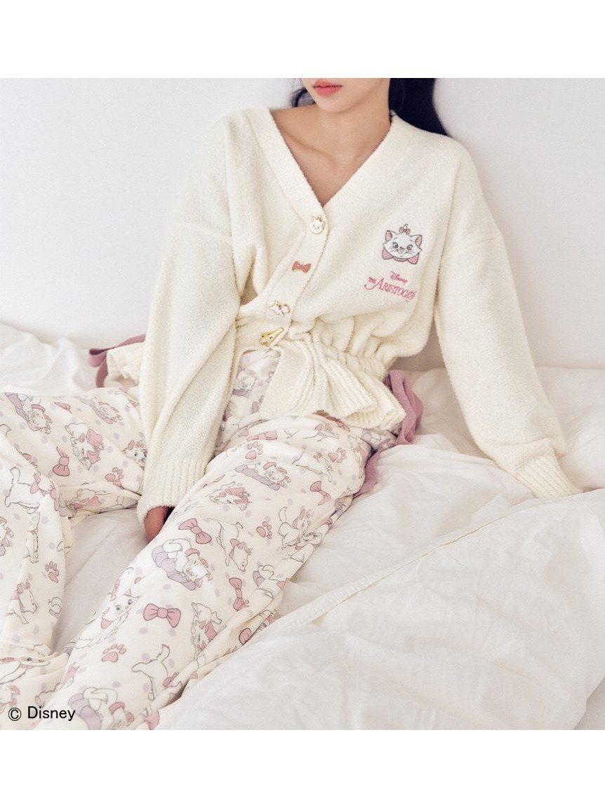 【スナイデル ホーム/SNIDEL HOME】の【WEB 一部直営店舗限定カラーあり】【The Aristocats】デザインボタンカーディガン 人気、トレンドファッション・服の通販 founy(ファニー) 　ファッション　Fashion　レディースファッション　Fashion for Women　トップス・カットソー　Cut & Sew Tops　カーディガン・羽織り　Layered Style Cardigans　カーディガン　Cardigan, Knitwear　ギャザー　Gathered, Ruffled　コレクション　Collection, Seasonal Line　スペシャル　Special, Limited Edition　スマート　Smart, Elegant　チャーム　Charm, Pendant　猫　Cat, Kitty　フリル　Frill, Ruffle　ベーシック　Basic, Essential　リボン　Ribbon, Bow　ロング　Long, Long-Length　おすすめ　Recommended / Our Picks　お家時間・ステイホーム　Stay Home / At Home　 other-1|ID: prp329100004782252 ipo3291000000034827551