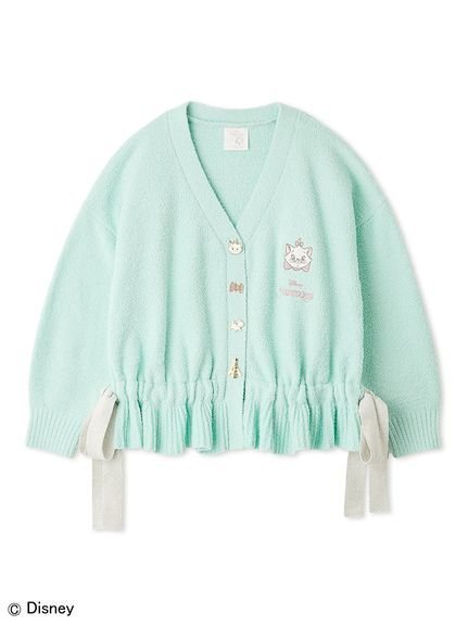 【スナイデル ホーム/SNIDEL HOME】の【WEB 一部直営店舗限定カラーあり】【The Aristocats】デザインボタンカーディガン インテリア・キッズ・メンズ・レディースファッション・服の通販 founy(ファニー) 　ファッション　Fashion　レディースファッション　Fashion for Women　トップス・カットソー　Cut & Sew Tops　カーディガン・羽織り　Layered Style Cardigans　カーディガン　Cardigan, Knitwear　ギャザー　Gathered, Ruffled　コレクション　Collection, Seasonal Line　スペシャル　Special, Limited Edition　スマート　Smart, Elegant　チャーム　Charm, Pendant　猫　Cat, Kitty　フリル　Frill, Ruffle　ベーシック　Basic, Essential　リボン　Ribbon, Bow　ロング　Long, Long-Length　おすすめ　Recommended / Our Picks　お家時間・ステイホーム　Stay Home / At Home　MNT[021]|ID: prp329100004782252 ipo3291000000034827554