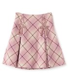 【ナルミヤ オンライン/NARUMIYA ONELINE / KIDS】のレースアップリボンシャギーチェックフレアスカパン 人気、トレンドファッション・服の通販 founy(ファニー) ファッション Fashion キッズファッション Fashion for Kids おすすめ Recommended / Our Picks ガーリー Girly, Feminine Style チェック Check, Plaid, Tartan ポケット Pocket, Pocket Detail A/W・秋冬 Autumn/Winter thumbnail ピンク|ID: prp329100004782286 ipo3291000000034702671