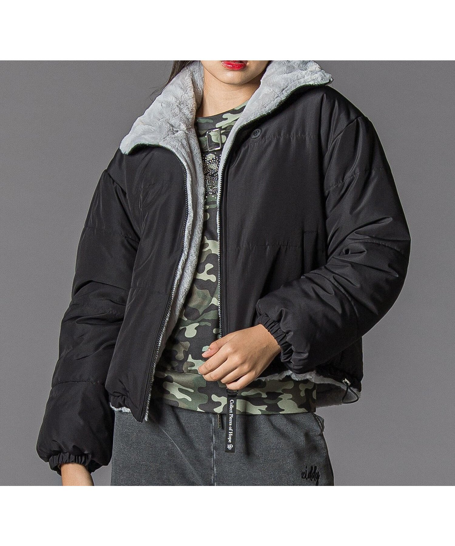 【ベベ オンライン ストア/BEBE ONLINE STORE / KIDS】のリバーシブルアウター(130~160cm) 人気、トレンドファッション・服の通販 founy(ファニー) 　ファッション　Fashion　キッズファッション　Fashion for Kids　アウター　Coat Outerwear /Kids　クール　Cool, Chic　トレンド　Trend, Trending Now　防寒　Cold Protection, Winter-Ready　リバーシブル　Reversible, Two-Sided　A/W・秋冬　Autumn/Winter　エレガント 上品　Elegant　2025年　2025　2025-2026秋冬・A/W　Autumn/Winter 2025–26 AW25–26　 other-1|ID: prp329100004782371 ipo3291000000035015807