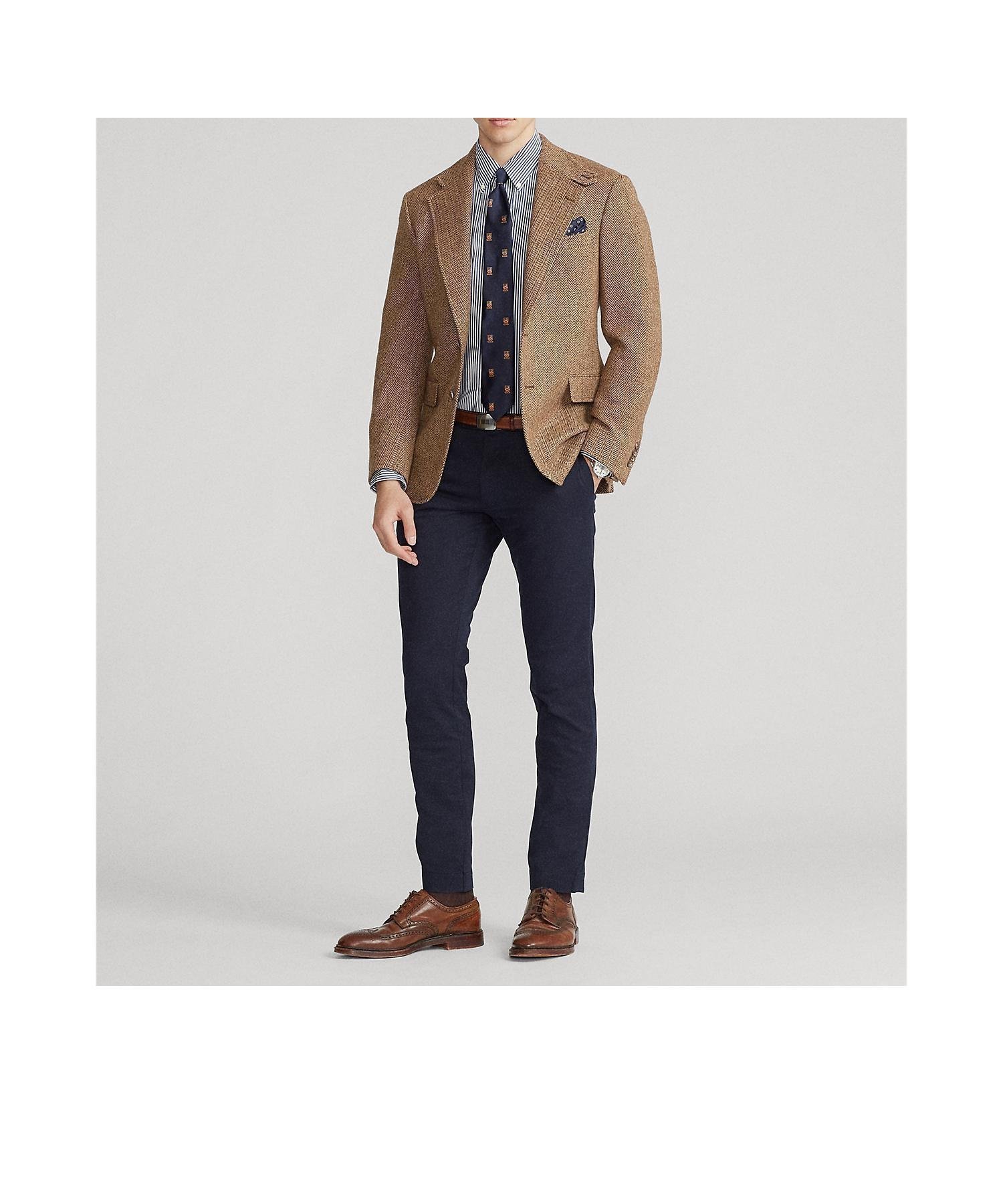 【ラルフローレン/RALPH LAUREN / MEN】のストレッチ スリム フィット チノ パンツ インテリア・キッズ・メンズ・レディースファッション・服の通販 founy(ファニー) 　ファッション　Fashion　メンズファッション　Fashion for Men　ボトムス　Bottoms　コイン　Coin, Coin Design　ストレッチ　Stretch, Stretchy Fabric　スリム　Slim, Slim Fit　フィット　Fit, Slim Fit　フロント　Front, Front Design　ポケット　Pocket, Pocket Detail　ループ　Loop, Loop Knit　410ネイビー|ID: prp329100004782459 ipo3291000000034704590