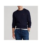 【ラルフローレン/RALPH LAUREN / MEN】のケーブルニット コットン セーター 人気、トレンドファッション・服の通販 founy(ファニー) ファッション Fashion メンズファッション Fashion for Men カフス Cuff Design セーター Sweater, Knitwear フィット Fit, Slim Fit モダン Modern, Contemporary モチーフ Motif, Design Theme リブニット Rib Knit, Ribbed Knit レギュラー Regular, Standard Fit 長袖 Long Sleeve, Full Sleeve thumbnail 400ブルー|ID: prp329100004782460 ipo3291000000034704593