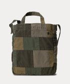 【ラルフローレン/RALPH LAUREN / MEN】のパッチワーク キャンバス ショッパー トート 人気、トレンドファッション・服の通販 founy(ファニー) ファッション Fashion メンズファッション Fashion for Men インド Indian Textile キャンバス Canvas, Canvas Fabric タフタ Taffeta, Structured Fabric パッチワーク Patchwork, Mixed Fabric フロント Front, Front Design thumbnail 300グリーン|ID: prp329100004782519 ipo3291000000034705152
