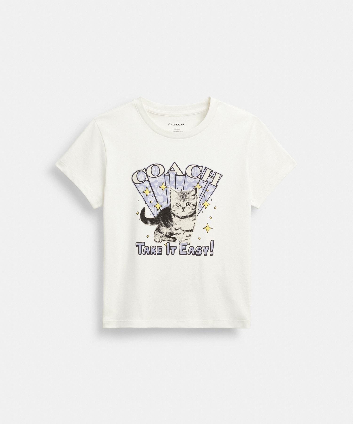 【コーチ/COACH】の【公式】キャット Tシャツ 人気、トレンドファッション・服の通販 founy(ファニー) 　ファッション　Fashion　レディースファッション　Fashion for Women　トップス・カットソー　Cut & Sew Tops　シャツ・ブラウス・オフィスカジュアル　Elegant Blouses & Button-Ups　ロングTシャツ・Tシャツ　Longline T-Shirts & Tees　アウトレット　Outlet / Clearance　シューズ　Shoes, Footwear　ポケット　Pocket, Pocket Detail　洗える　Machine Washable　財布　Wallet, Purse　 other-1|ID: prp329100004782845 ipo3291000000035173341
