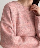 【フレディ&グロスター/FREDY&GLOSTER】のツィードニットソーコクーンプルオーバー 人気、トレンドファッション・服の通販 founy(ファニー) ファッション Fashion レディースファッション Fashion for Women トップス・カットソー Cut & Sew Tops ニット Knit Tops & Sweaters カジュアルプルオーバー・ニットトップス Pullovers & Knit Tops / Casual Pullovers 2025年 2025 2025-2026秋冬・A/W Autumn/Winter 2025–26 AW25–26 おすすめ Recommended / Our Picks ツイード Twill, Twill Weave プレート Plate, Dish ミックス Mix, Mixed Style ラウンド Round, Round Neck thumbnail ピンク|ID: prp329100004782846 ipo3291000000034983524