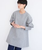 【バンヤードストーム/BARNYARDSTORM】のニードルチュニックプルオーバー / マシンウォッシャブル 人気、トレンドファッション・服の通販 founy(ファニー) ファッション Fashion レディースファッション Fashion for Women トップス・カットソー Cut & Sew Tops カジュアルプルオーバー・ニットトップス Pullovers & Knit Tops / Casual Pullovers カットソー Cut and Sewn Top タイツ Tights, Legwear チュニック Tunic, Long Top ポケット Pocket, Pocket Detail レギンス Leggings, Stretch Pants thumbnail グレー15|ID: prp329100004782856 ipo3291000000035180123