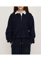 【スライ/SLY】のSW RUGGER シャツ 人気、トレンドファッション・服の通販 founy(ファニー) ファッション Fashion レディースファッション Fashion for Women トップス・カットソー Cut & Sew Tops シャツ・ブラウス・オフィスカジュアル Elegant Blouses & Button-Ups 今季 This Season, Current Season スタンダード Standard, Basic スリット Slit, Slit Detail トレンド Trend, Trending Now フロント Front, Front Design ベーシック Basic, Essential ボックス Boxy, Box Shape ボトム Bottoms, Lower Wear ルーズ Loose, Oversized ループ Loop, Loop Knit おすすめ Recommended / Our Picks thumbnail NVY|ID: prp329100004782891 ipo3291000000034930634
