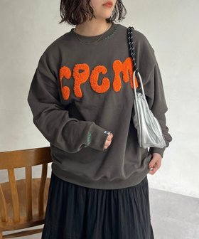 【シーピーシーエム/CPCM】のCPCMロゴ刺繍裏毛プルオーバー 人気、トレンドファッション・服の通販 founy(ファニー) ファッション Fashion レディースファッション Fashion for Women トップス・カットソー Cut & Sew Tops カジュアルプルオーバー・ニットトップス Pullovers & Knit Tops / Casual Pullovers スウェット / スエット Sweatshirt, Sweatwear プリント Print, Printed Pattern |ID:prp329100004782892